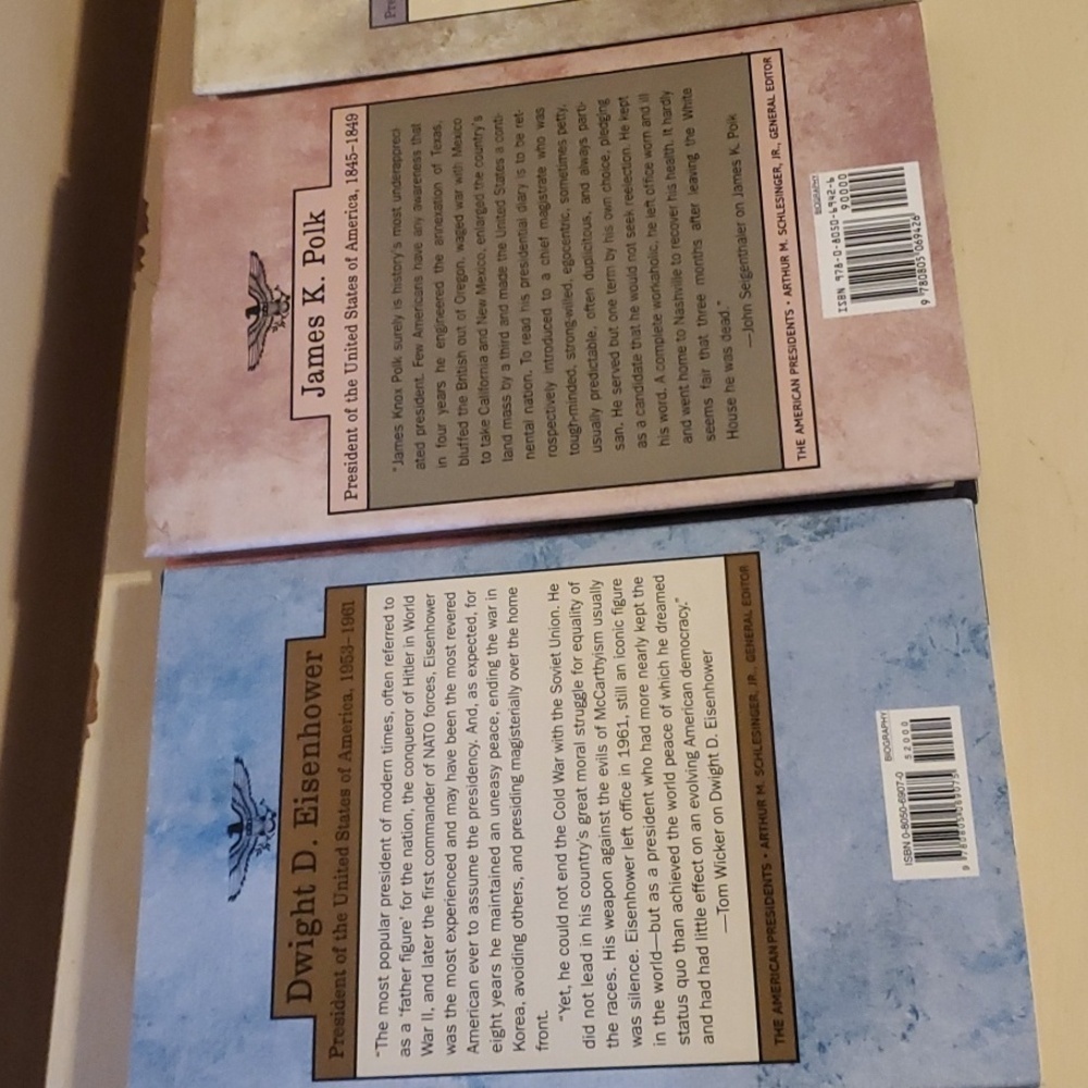 Presidential History Biography Books Of 3 Presidents : Eisenhower Polk Truman - Picture 7 of 15